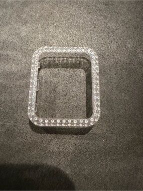 New Clear Rhinestone Apple Watch Case 38mm watch